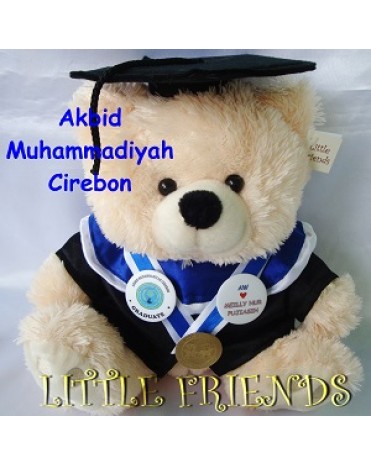 Boneka Wisuda Akademi Kebidanan Muhammadiyah Cirebon (30 cm)